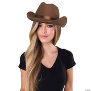 adults-brown-flocked-polyester-cowboy-hat-with-hatband-costume-accessory