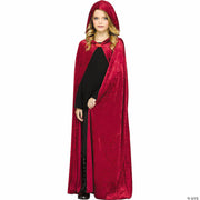 kids-red-velour-hooded-cape-costume-accessory-one-size