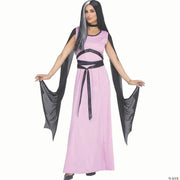 women-s-pink-black-monster-mom-polyester-dress-costume-medium-large-10-14
