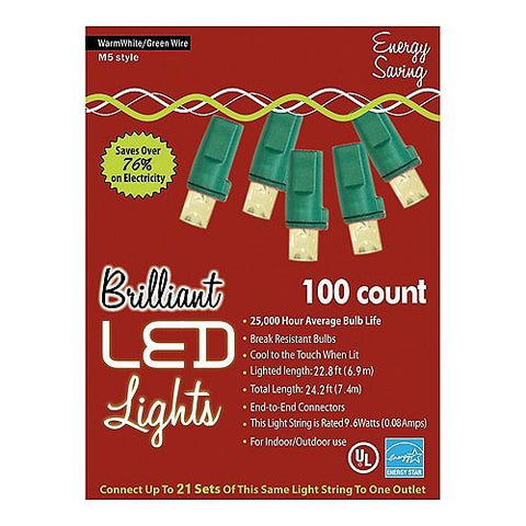 100-Count M5 Holiday Lights | Horror-Shop.com
