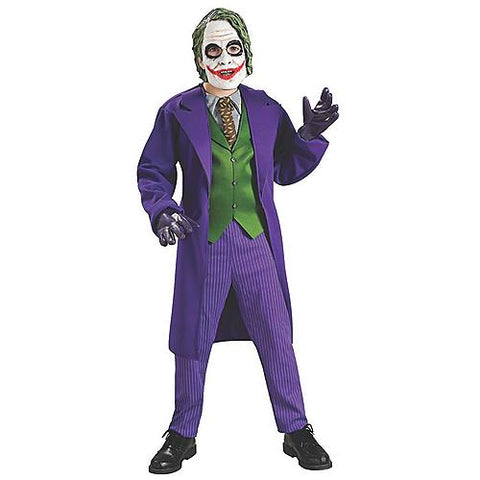 Boy's Deluxe Joker Costume - Dark Knight Trilogy | Horror-Shop.com