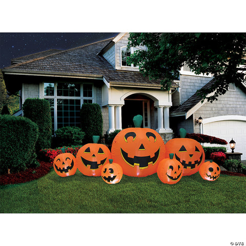 Pumpkin Patch 8.5' Long Inflatable | Horror-Shop.com