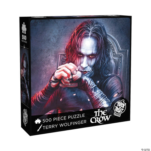 18" x 24" The Crow™ Eric Draven 500 Piece Jigsaw Puzzle | Horror-Shop.com