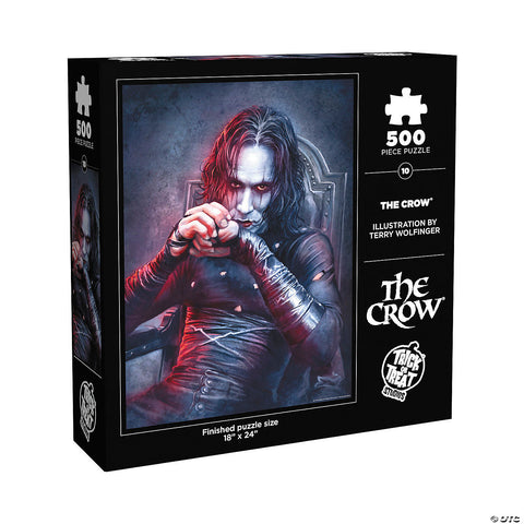 18" x 24" The Crow™ Eric Draven 500 Piece Jigsaw Puzzle | Horror-Shop.com