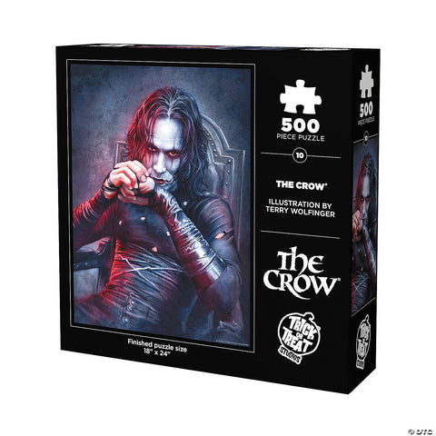 18" x 24" The Crow™ Eric Draven 500 Piece Jigsaw Puzzle | Horror-Shop.com