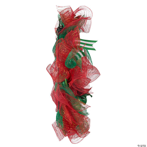 22" EmoteGlow™ Dr. Seuss™ The Grinch Musical Wreath Lighted Christmas Decoration | Horror-Shop.com