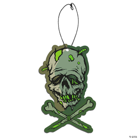 3 1/2" Toxictoons™ Zombie Head Bubble Gum Fear Freshener