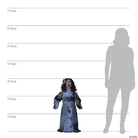 36" Vintage Doll Animated Prop | Horror-Shop.com