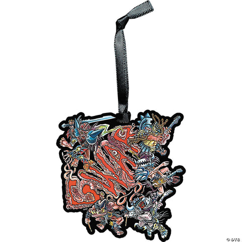 3" Holiday Horrors GWAR Guts Metal Full-Color Ornament
