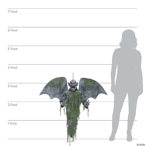 40" Hanging Gargoyle Prop Halloween Decoration | Horror-Shop.com