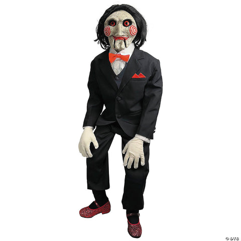 42" Saw™ Deluxe Billy the Puppet Prop with Motion & Sound | Horror-Shop.com