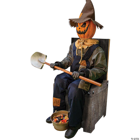 Smiling Jack Greeter with Chair