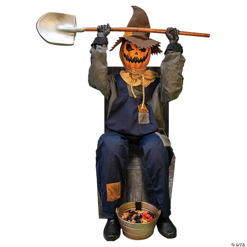 Smiling Jack Greeter with Chair