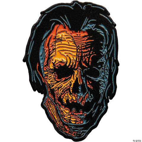 1 3/4" Candy Corn™ Jacob Atkins Character Face Full-Color Enamel Pin