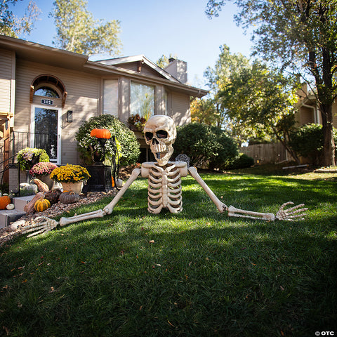 4 Ft. Posable Skeleton Grave Breaker™ Halloween Decoration | Horror-Shop.com