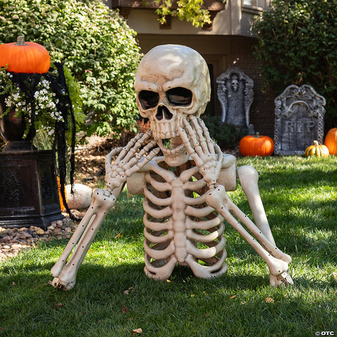 4 Ft. Posable Skeleton Grave Breaker™ Halloween Decoration | Horror-Shop.com