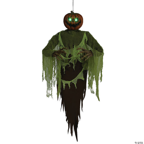 60" Hanging Pumpkin Halloween Decoration | Horror-Shop.com