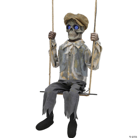 Swinging Skeletal Boy | Horror-Shop.com