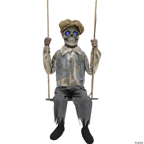 Swinging Skeletal Boy
