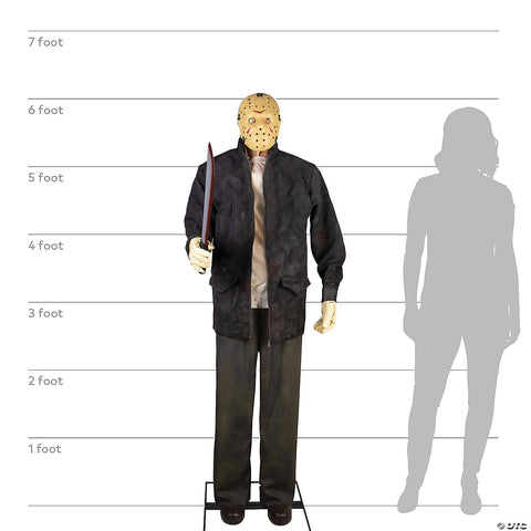 Life-sized Animated Jason Voorhees | Horror-Shop.com