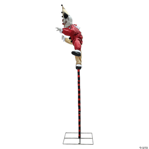 96" Sideshow Balancing Clown Animated Halloween Prop | Horror-Shop.com