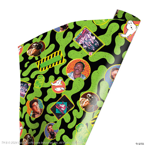 96" x 30" Wrapped in Terror Ghostbusters™ Retro Cheese Wrapping Paper