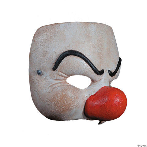 Adults A Clockwork Orange™ Dim Droog White, Black & Red Latex Half Mask | Horror-Shop.com
