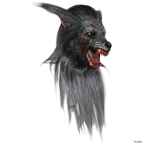 Black Wolf Latex Mask
