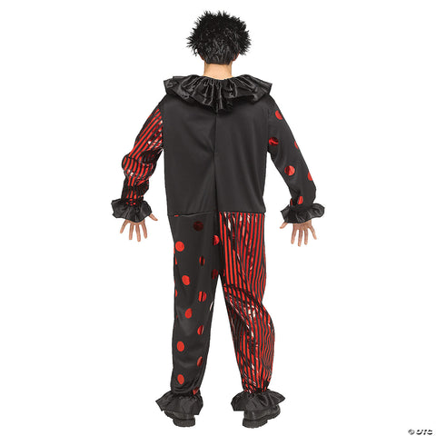Adults Chrome Clown Costume - Standard | Horror-Shop.com