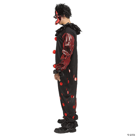 Adults Chrome Clown Costume - Standard | Horror-Shop.com