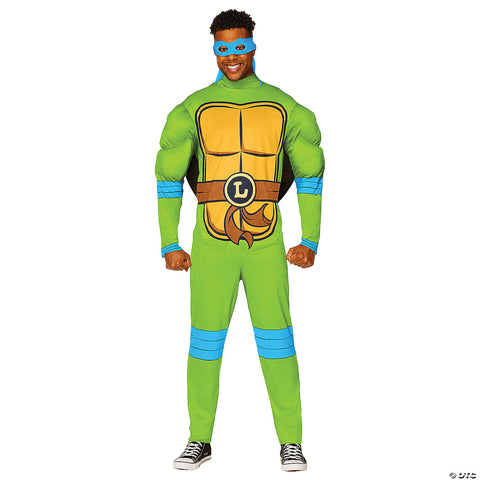 Adults Classic Teenage Mutant Nija Turtles Leonardo Costume - Large