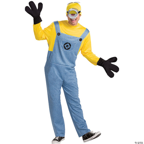 Deluxe Minion Stuart Adult Costume