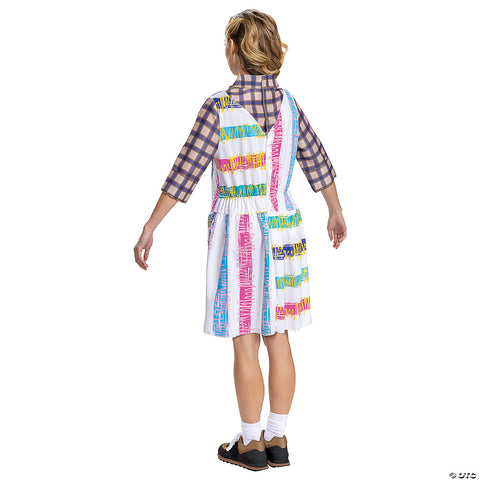 Adults Deluxe Stranger Things S4 Eleven Pink Costume - Medium | Horror-Shop.com