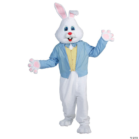 Easter Bunny with Blue Jacket and Yellow Faux Vest | Horror-Shop.com