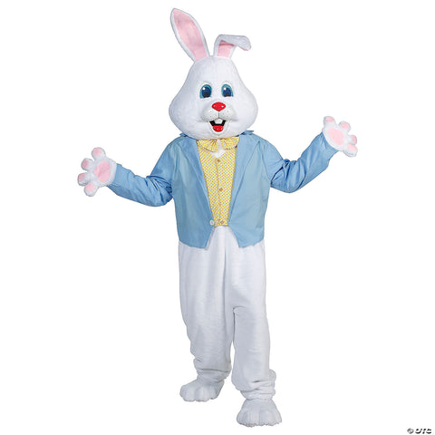 Easter Bunny with Blue Jacket and Yellow Faux Vest