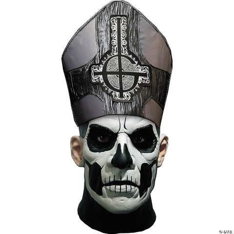 Papa II Deluxe Hat & Mask - Ghost! | Horror-Shop.com