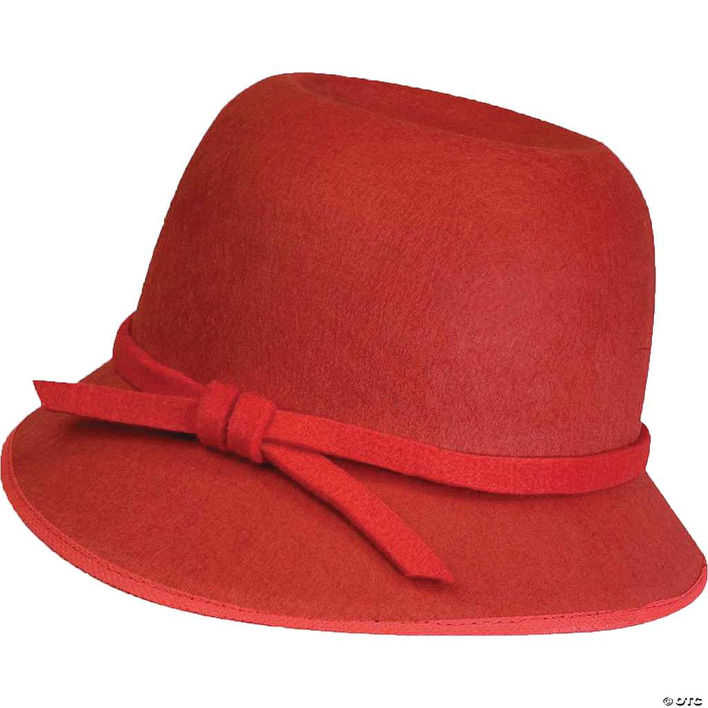 Red Flapper Hat Flapper Hat Red