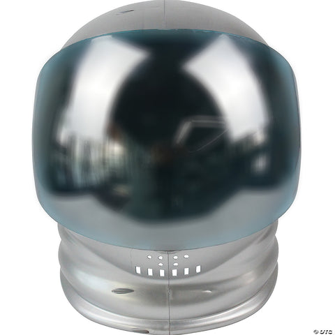 Helmet Space  Adult Silver with Reflective Visor OS