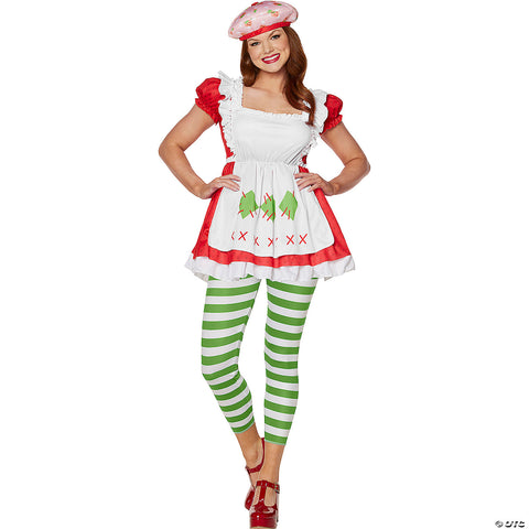 Adults Strawberry Shortcake™ Strawberry Shortcake Costume - | Horror-Shop.com
