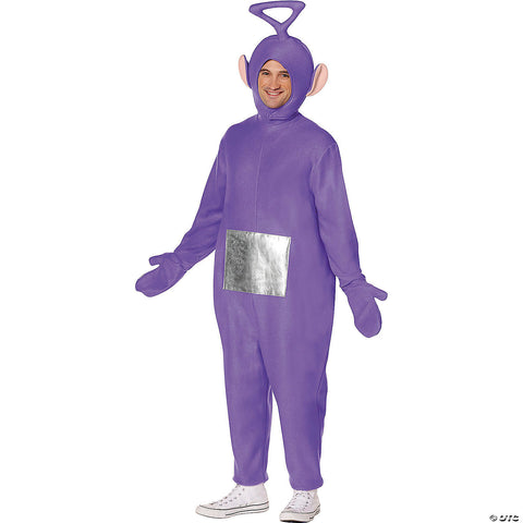 Adults Teletubbies™ Purple Tinky-Winky Polyester Jumpsuit Costume -  42-44 | Horror-Shop.com