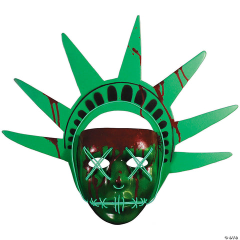 Lady Liberty Light-Up Mask - The Purge: Election Year