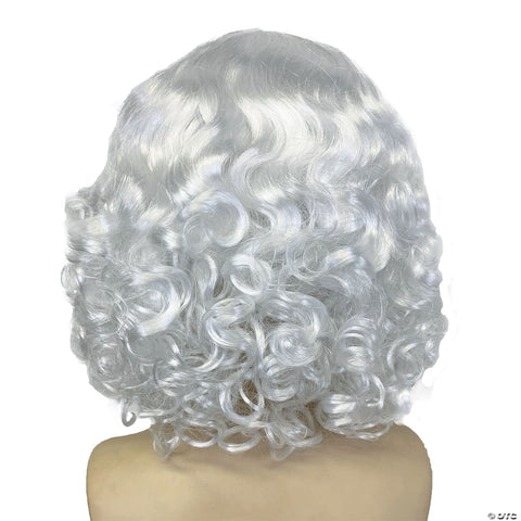 Santa Wig and Beard Set Bright White