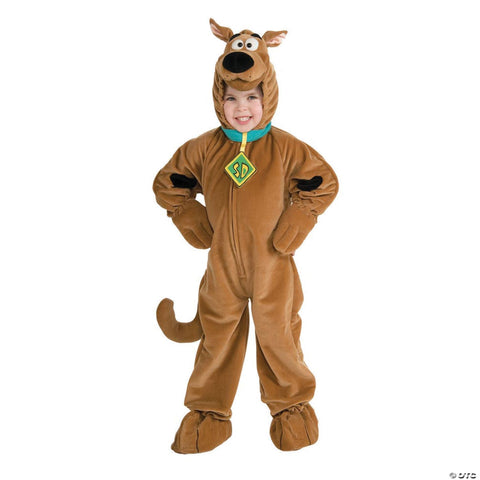 Boy's Deluxe Scooby Doo Costume - Medium