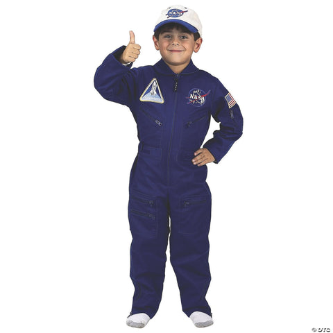 Boy's NASA Astronaut Flight Suit Costume - Medium