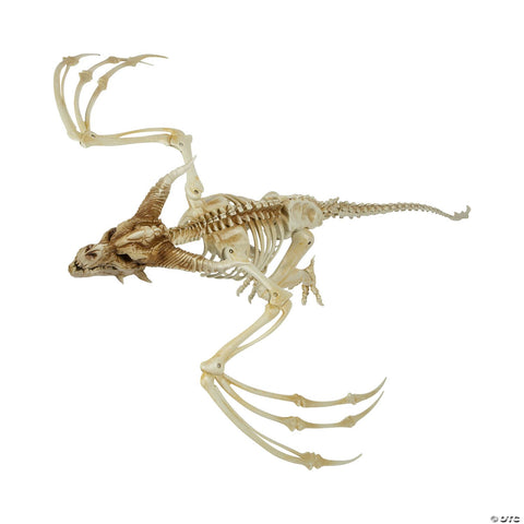 35 1/4" x 11 3/4" Pterosaur Skeleton Plastic Hanging Halloween Decoration