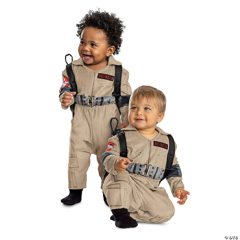Baby Ghostbusters: Frozen Empire™ Posh Flight Suit Costume - XS 12-18 Months