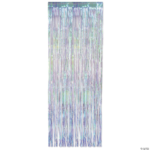 Iridescent Fringe Curtain