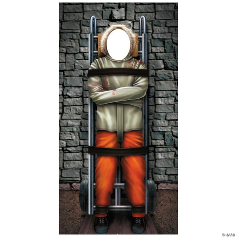 6 Ft. 1" Convict Photo Prop Cardboard Cutout Stand-Up Halloween Decoration