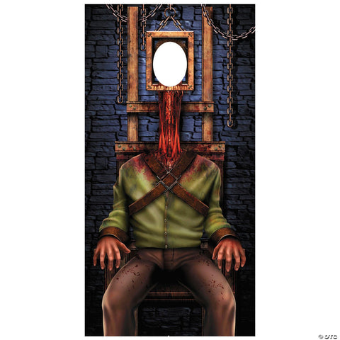 6 Ft. 1" Head Ripper Photo Prop Cardboard Cutout Stand-Up Halloween Decoration