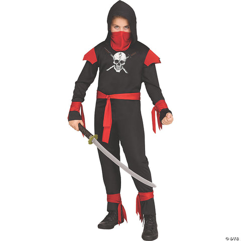 Black Skull Ninja Child Costume | Horror-Shop.com